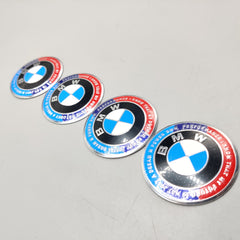 Universal 6.0mm Metal patri Wheel Logo in Premium Quality 4 Pcs Set