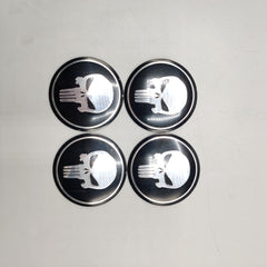 Universal 6.0mm Metal patri Wheel Logo in Premium Quality 4 Pcs Set