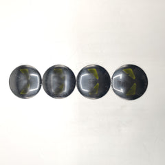 Universal 5.6mm Metal patri Wheel Logo in Premium Quality 4 Pcs Set