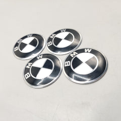 Universal 5.6mm Metal patri Wheel Logo in Premium Quality 4 Pcs Set