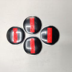 Universal 5.6mm Metal patri Wheel Logo in Premium Quality 4 Pcs Set