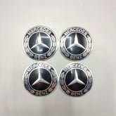 Universal 5.6mm Metal patri Wheel Logo in Premium Quality 4 Pcs Set