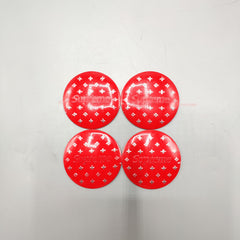 Universal 5.6mm Metal patri Wheel Logo in Premium Quality 4 Pcs Set