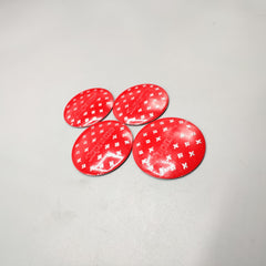 Universal 5.6mm Metal patri Wheel Logo in Premium Quality 4 Pcs Set