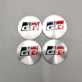 Universal 5.6mm Metal patri Wheel Logo in Premium Quality 4 Pcs Set