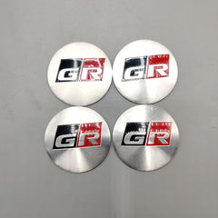 Universal 5.6mm Metal patri Wheel Logo in Premium Quality 4 Pcs Set