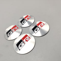 Universal 5.6mm Metal patri Wheel Logo in Premium Quality 4 Pcs Set