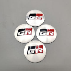 Universal 5.6mm Metal patri Wheel Logo in Premium Quality 4 Pcs Set