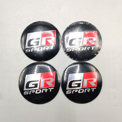 Universal 5.6mm Metal patri Wheel Logo in Premium Quality 4 Pcs Set