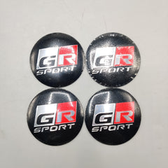 Universal 5.6mm Metal patri Wheel Logo in Premium Quality 4 Pcs Set