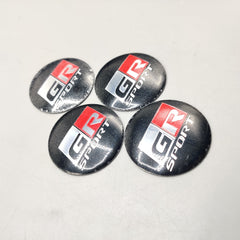 Universal 5.6mm Metal patri Wheel Logo in Premium Quality 4 Pcs Set