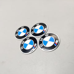 Universal 4.5mm Metal patri Wheel Logo in Premium Quality 4 Pcs Set