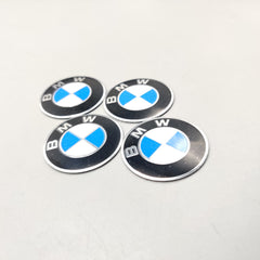 Universal 4.5mm Metal patri Wheel Logo in Premium Quality 4 Pcs Set