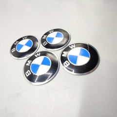 Universal 7.0mm Metal patri Wheel Logo in Premium Quality 4 Pcs Set