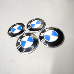 Universal 7.0mm Metal patri Wheel Logo in Premium Quality 4 Pcs Set