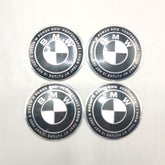 Universal 7.5mm Metal patri Wheel Logo in Premium Quality 4 Pcs Set