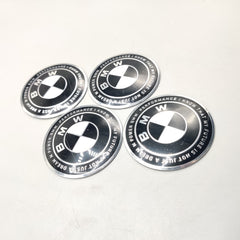Universal 7.5mm Metal patri Wheel Logo in Premium Quality 4 Pcs Set