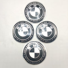 Universal 7.5mm Metal patri Wheel Logo in Premium Quality 4 Pcs Set