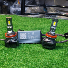 Universal LIUHAWK Bumper BI Xenon Projector Upgraded Version With RGB DRL And 85 watt Mobile Operated App LED 3.0 Lens