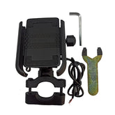 1 Pc Universal HJG Bike Mobile Holder With charging Port In Premium Quality