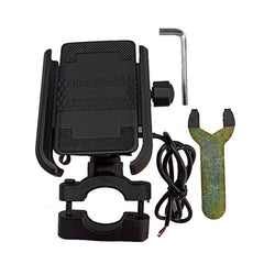 1 Pc Universal HJG Bike Mobile Holder With charging Port In Premium Quality