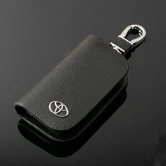 Premium Quality Toyota Leather Key Cover 1 PC