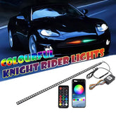 1 Pc Universal Knight Rider Atmosphere Light 24 inches 48-LED Dynamic RGB Light