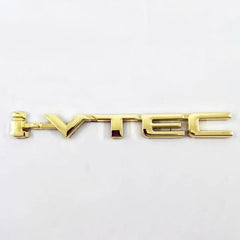 1 Pc Universal i-VTEC Gold Edition Logo In Premium Quality