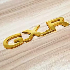 1 Pc Universal GXR Gold Edition Logo In Premium Quality