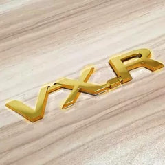 1 Pc Universal VXR Gold Edition Logo In Premium Quality