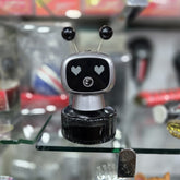 Universal Humidifier Robot Shape Car Air Freshener Diffuser, Car Interior Smart Aroma Diffuser Robot 1 Pc (GREY)