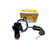 D-11 GBF Yamaha YBR Ignition Switch With Light & Computer Keys