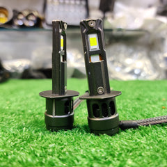 Mini H3 LED Headlight Mini Style For Car 2 Pcs Set