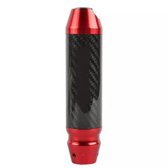 Universal Carbon Fiber Shift Gear Knob Car Shifter Lever Most Manual Automotive Vehicles 1 Pc