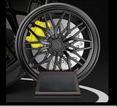 Universal Car Wheel AC Went Perfume Air Freshener 360° Rotating Car Perfume Fragrance 1 Pc(Black)