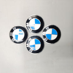 Universal 6.0mm Metal patri Wheel Logo in Premium Quality 4 Pcs Set