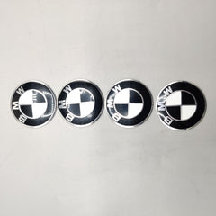 Universal 6.0mm Metal patri Wheel Logo in Premium Quality 4 Pcs Set
