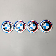 Universal 6.0mm Metal patri Wheel Logo in Premium Quality 4 Pcs Set