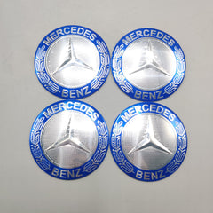 Universal 7.5mm Metal patri Wheel Logo in Premium Quality 4 Pcs Set