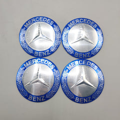 Universal 7.5mm Metal patri Wheel Logo in Premium Quality 4 Pcs Set
