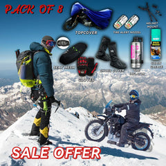 Universal 8 in 1 Bundle Tourist Travelling Accessories Kit