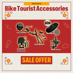 Universal 5 in 1 Bundle Tourist Travelling Accessories Kit