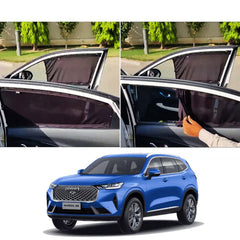 Haval H6 Elite Series Car Window Railing Privacy Curtains Sun shades UV Rays Protection Blinds (4 Pcs)