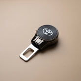 2 Pcs Set Universal Car Toyota Seat Belt Warning Canceler Clips In Premium Quality