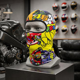 Universal Full Elastic Printed Face Mask in Premium Quality