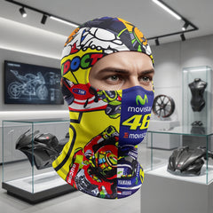 Universal Full Elastic Printed Face Mask in Premium Quality