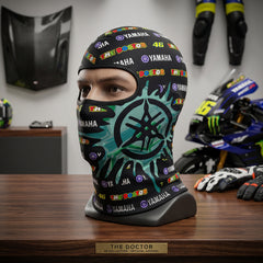2 Pcs Set Universal Full Elastic Printed Face Mask in Premium Quality