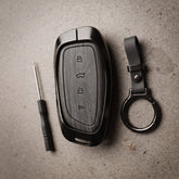 Haval H6 2025 Model Elite Series Metallic Car Key Case Luxury Zinc Alloy Protection Case(Grey)