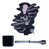 DEVIL SKULL LED Car Window Sticker Windshield Electric Safety Decal Decoration Sticker Auto 1 Pc