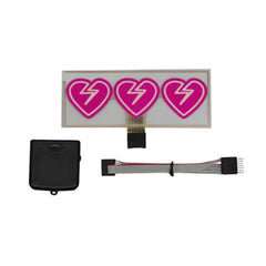 Broken Heart LED Car Window Sticker Windshield Electric Safety Decal Decoration Sticker Auto 1 Pc